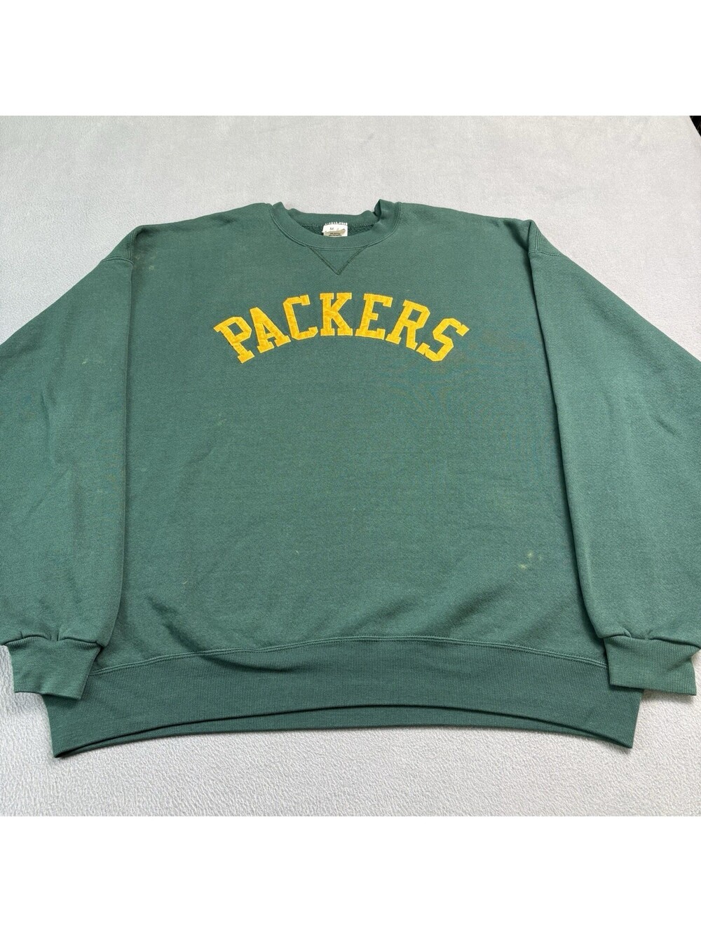 Vintage 90s Green Bay Packers NFL Football Crewneck Sweatshirt Size 2XL